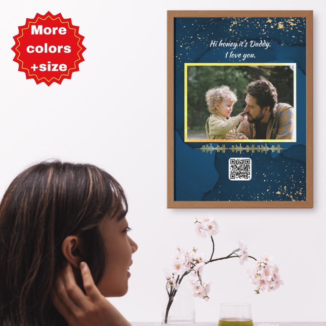 Soundwave Art - Scanable Photo Print Award Plaque (Soundwave Art - Scanable Photo Award Plaque)