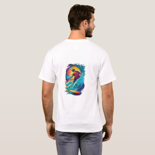 Soundwave Surfer A Dreamlike Fusion of Music and  T_Shirt