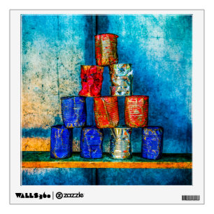 Soup Cans - Square Meal Wall Decal