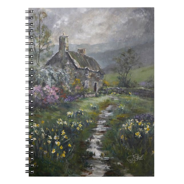 "Soup Day - An English Cottage" Notebook (Front)