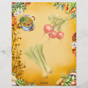 Soup Du Jour Blank Full Recipe Page