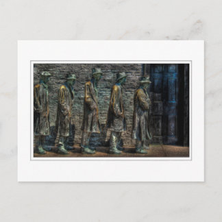Soup Line Postcard
