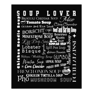 Soup Lover Soups Photo Print