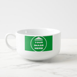 Soup Mug - Personalized - Add Image / Text 