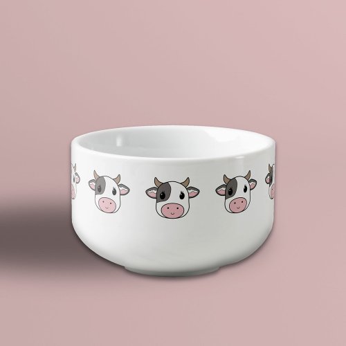 Soup Mug with Cute Cow