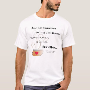 "Soup - my favorite foodle" Men's T-shirt