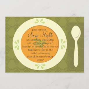 Soup Night Invitation