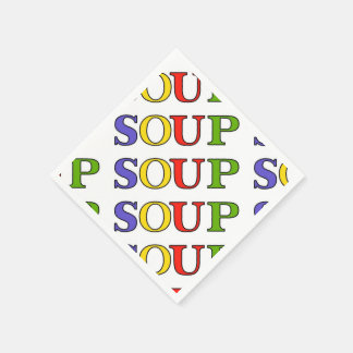 SOUP PAPER NAPKINS