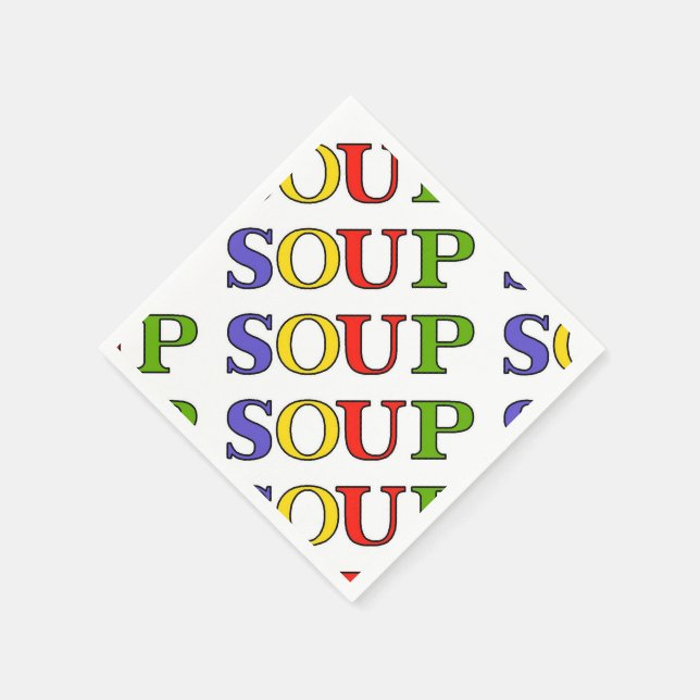SOUP PAPER NAPKINS (Corner)