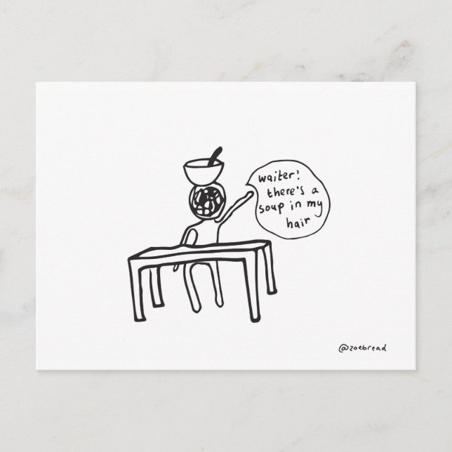 soup postcard (Front)