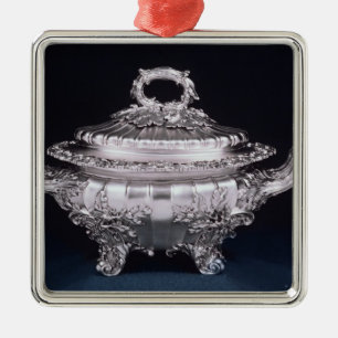 Soup tureen, one of a pair, made by Paul Storr Metal Ornament