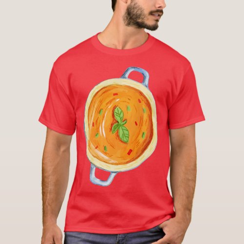 Soup Watercolor T_Shirt