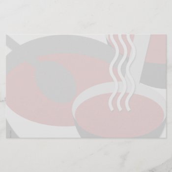Soup Yourself Stationery by profilesincolor at Zazzle