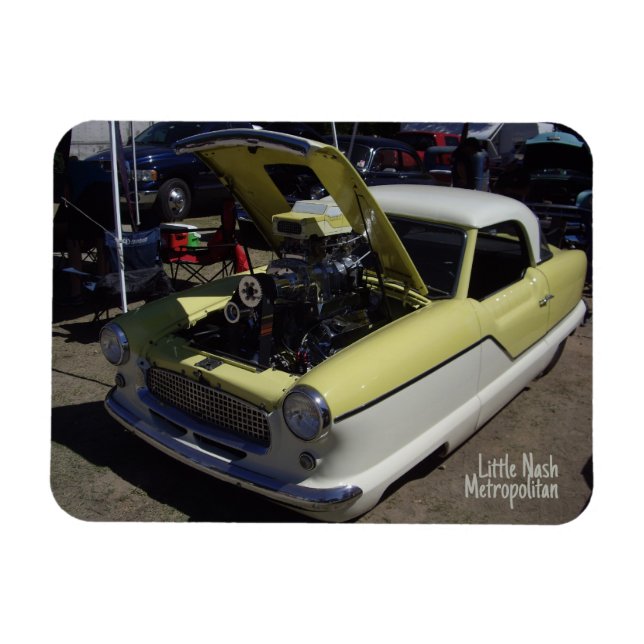 Souped Up Little Nash Metropolitan Magnet (Horizontal)