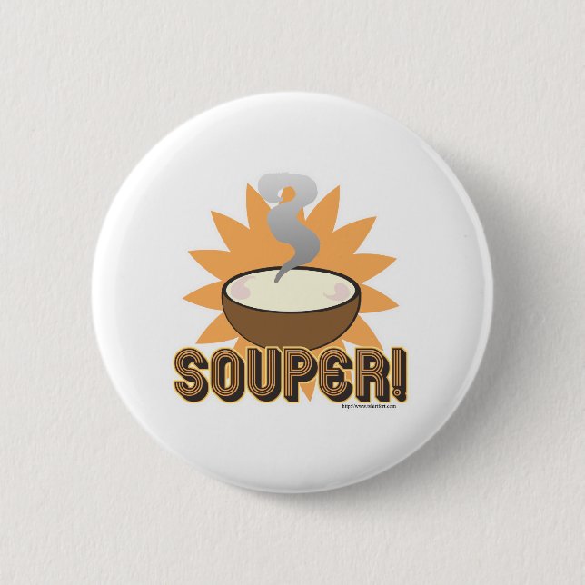 Souper! Button (Front)