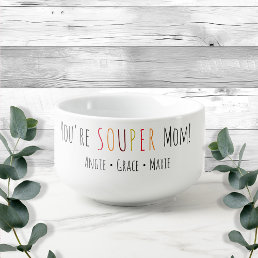 Souper Grandma Fun Font  Soup Mug