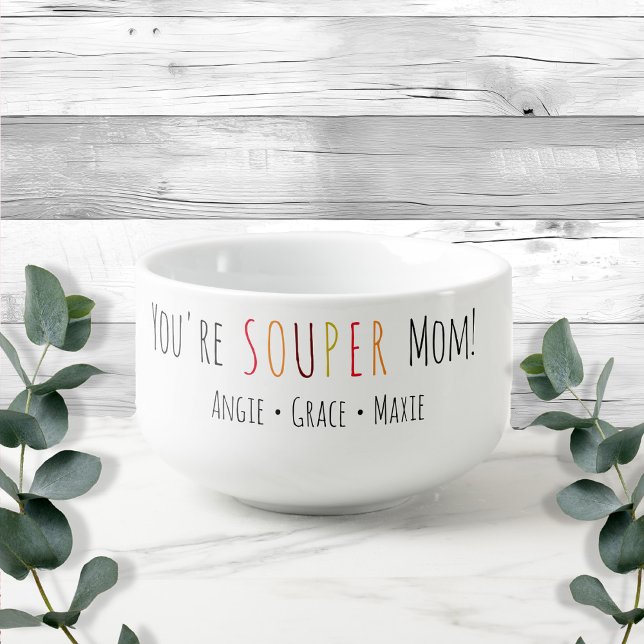 Souper Mom Fun Font  Soup Mug (Creator Uploaded)