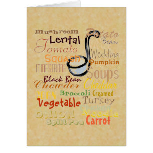Soups Graffiti Cards
