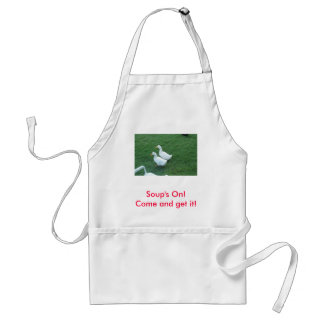 Soup's On! Come and get it Adult Apron