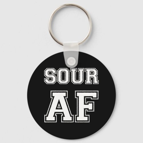 SOUR AF KEYCHAIN