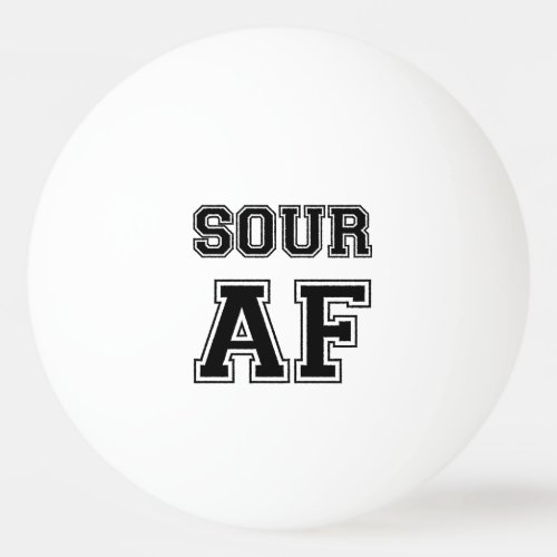 SOUR AF PING PONG BALL