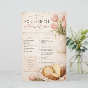 Sour Cream Pound Cake Recipe, Pink Tulips Rustic, 