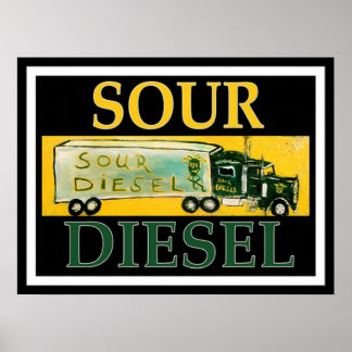 SOUR DIESEL POSTER