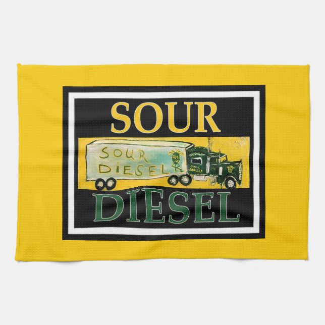 SOUR DIESEL TOWEL (Horizontal)