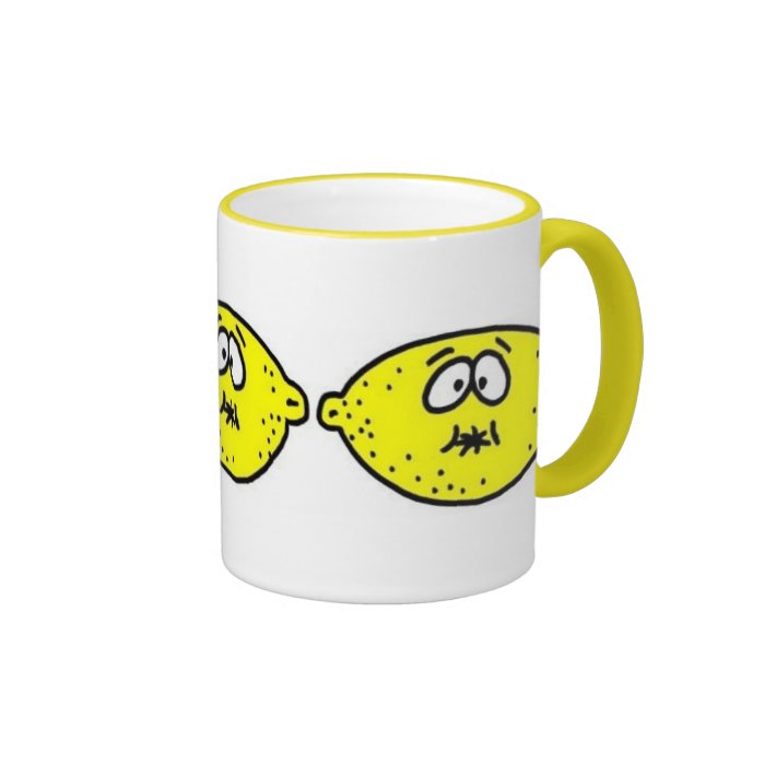 Sour Lemon Face Mug