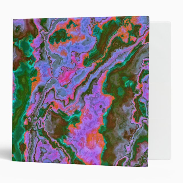 Sour Marble  3 Ring Binder (Front/Inside)
