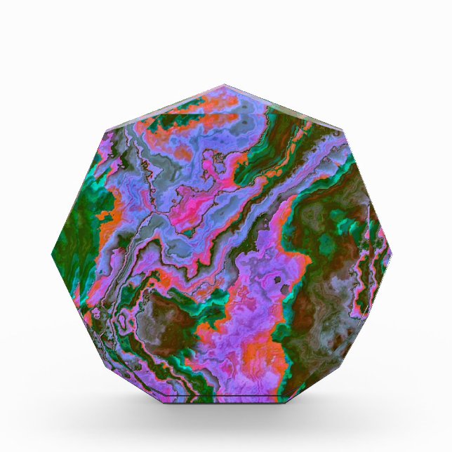 Sour Marble  Acrylic Award (Front)