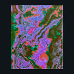 Sour Marble Acrylic Print<br><div class="desc">Thank you for checking out my design. Follow my art on Instagram @MRNStudios or ko-fi.com/MRNStudios</div>