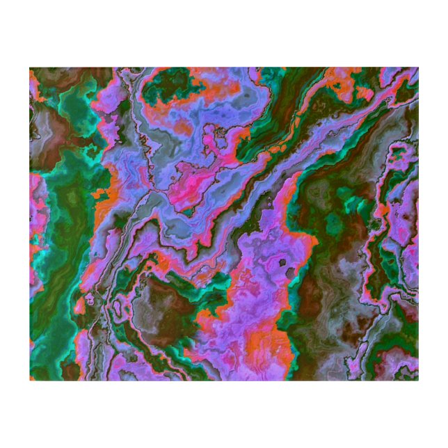 Sour Marble Acrylic Print (Front)