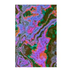 Sour Marble Acrylic Print
