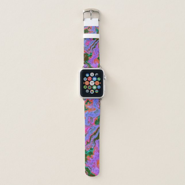 Sour Marble  Apple Watch Band (Front)