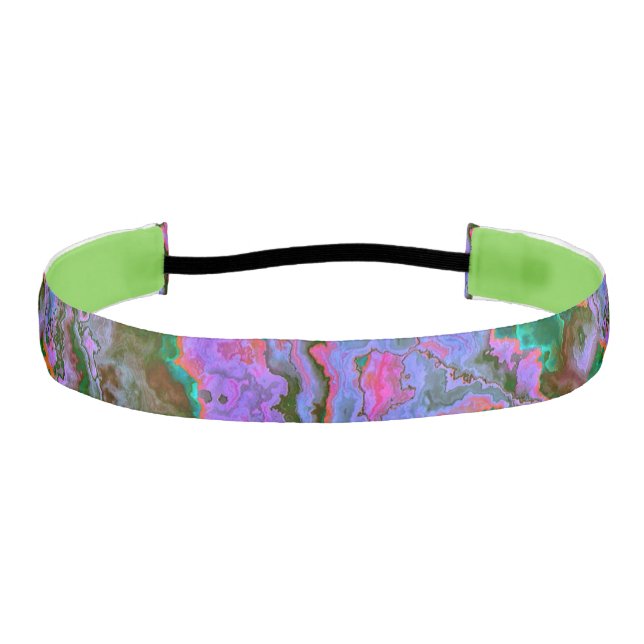 Sour Marble  Athletic Headband (Front)