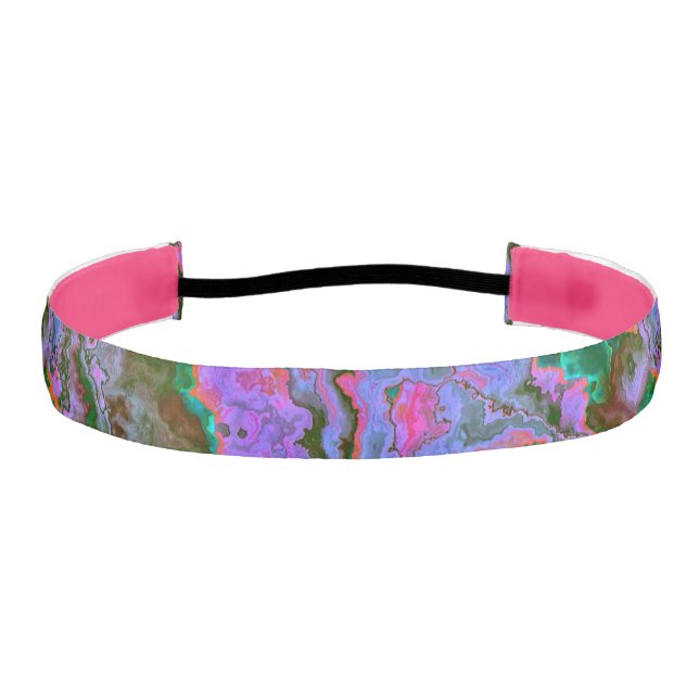 Sour Marble  Athletic Headband (Front)