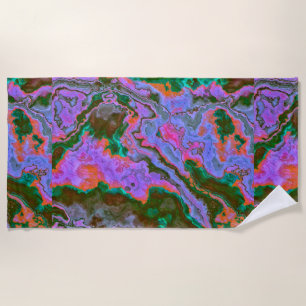 Sour Marble Beach Towel