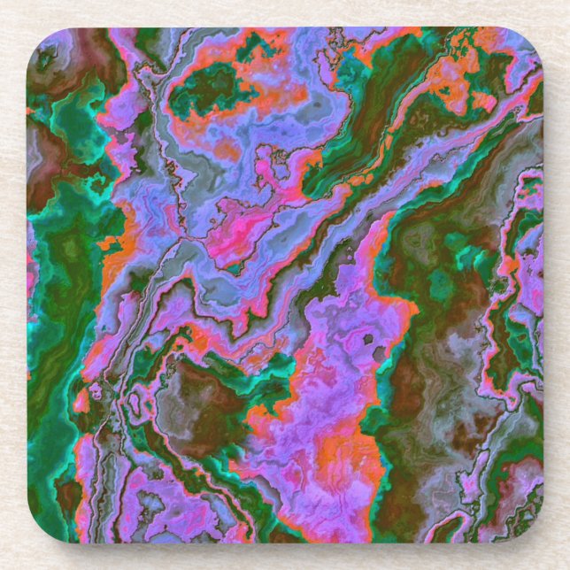 Sour Marble  Beverage Coaster (Front)
