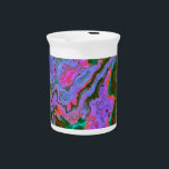 Sour Marble  Beverage Pitcher<br><div class="desc">Thank you for checking out my design. Follow my art on Instagram @MRNStudios or ko-fi.com/MRNStudios</div>