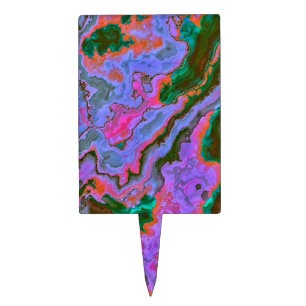 Sour Marble  Cake Topper