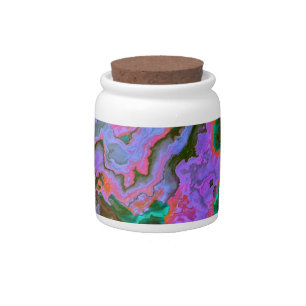 Sour Marble  Candy Jar
