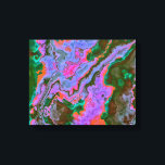 Sour Marble  Canvas Print<br><div class="desc">Thank you for checking out my design. Follow my art on Instagram @MRNStudios or ko-fi.com/MRNStudios</div>