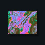 Sour Marble  Canvas Print<br><div class="desc">Thank you for checking out my design. Follow my art on Instagram @MRNStudios or ko-fi.com/MRNStudios</div>