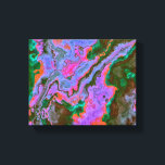 Sour Marble  Canvas Print<br><div class="desc">Thank you for checking out my design. Follow my art on Instagram @MRNStudios or ko-fi.com/MRNStudios</div>