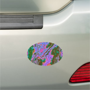 Sour Marble Car Magnet