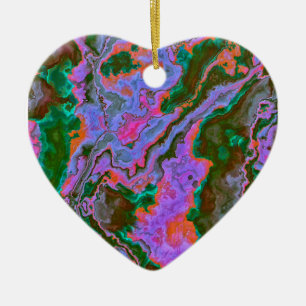 Sour Marble Ceramic Ornament