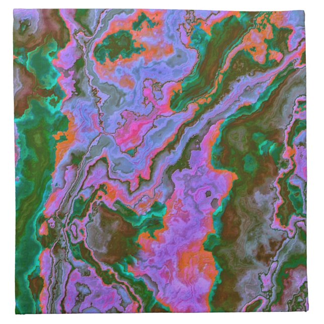 Sour Marble  Cloth Napkin (Front)