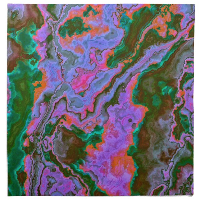 Sour Marble  Cloth Napkin (Front)