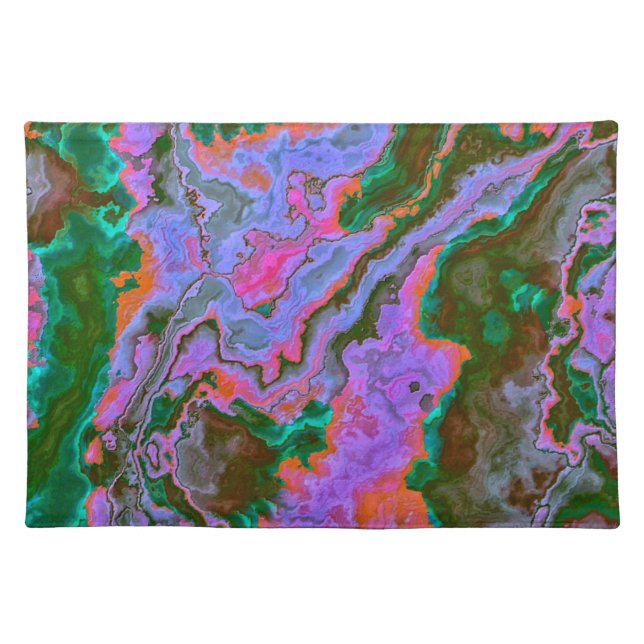 Sour Marble  Cloth Placemat (Front)